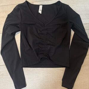 All in Motion Black Activewear Top